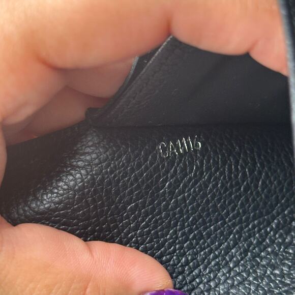 💎✨Authentic Louis Vuitton Sarah Wallet Black Monogram Empreinte Leather - Picture 12 of 14